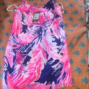 LILLY PULITZER SHIFT DRESS SILK
